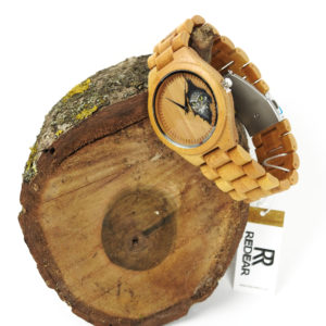 Wooden Watch Owl