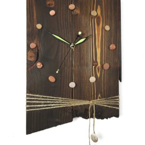 Wooden Dark Clock III